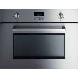 Smeg SC445MCX1 Cucina Combact Built In Combi Microwave in Stainless Steel